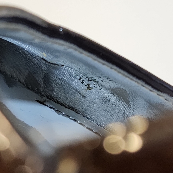 Marc Fisher Patent Leather High Heels pointed Toe Shoes size 7.5M - Picture 12 of 13